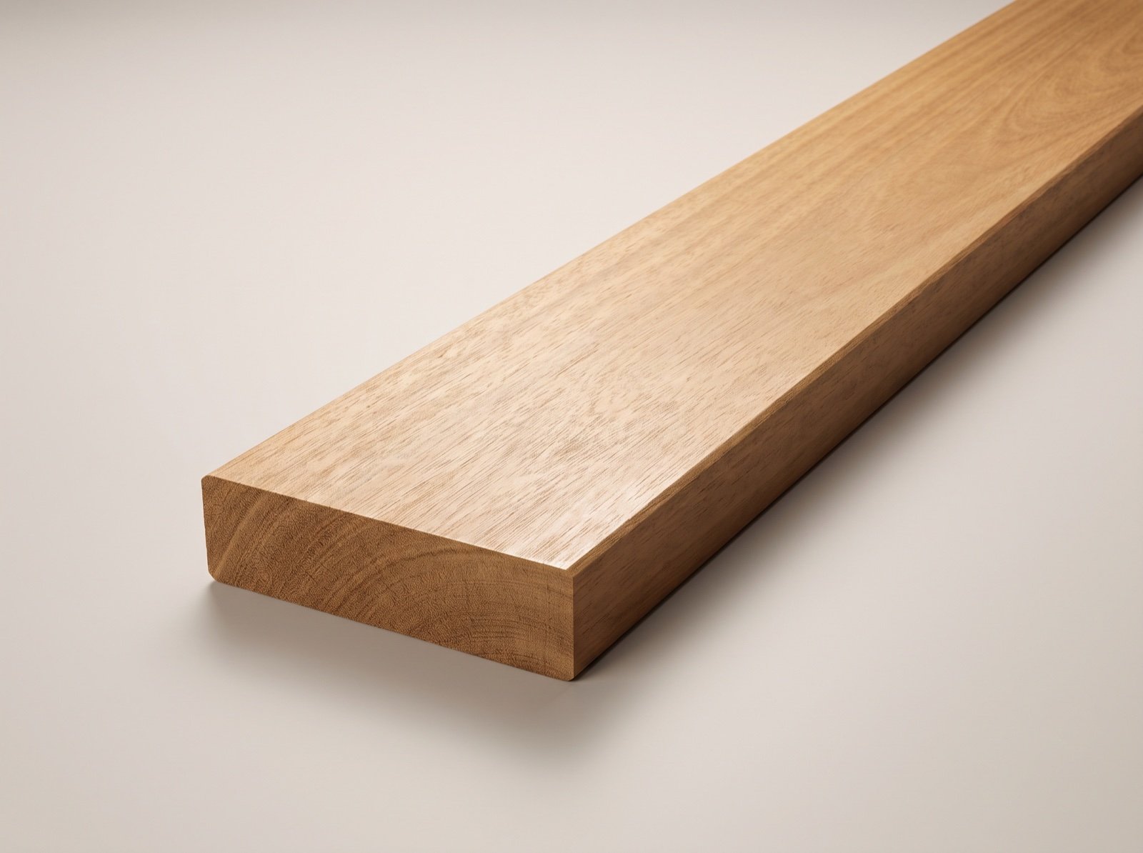 Precision square-edge beam, cut to exact specification