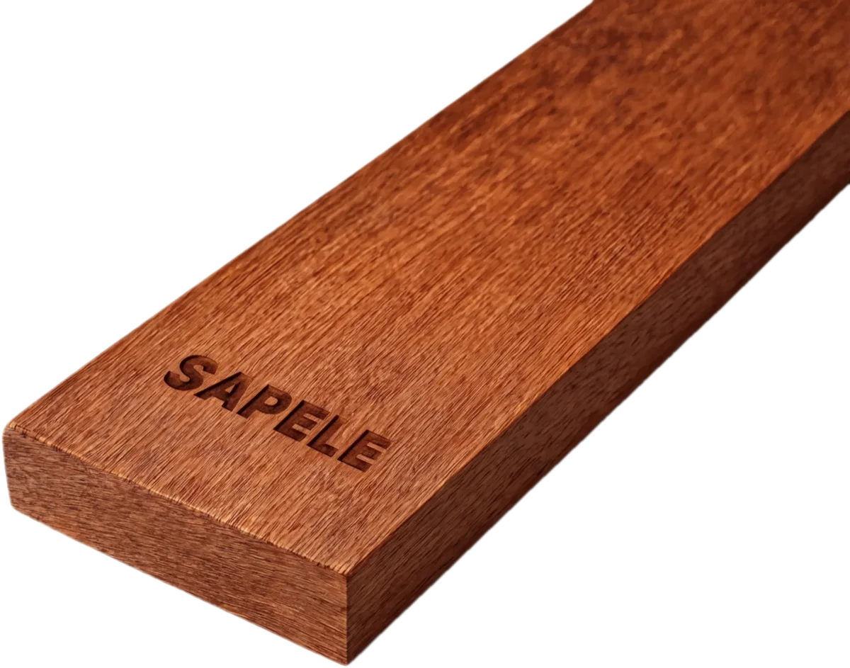 Sapele hardwood